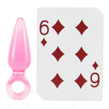 Jolie Pleasures Mini Jelly Butt Plug in Pink