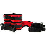 Black Label Plush Seduction Cuff Kit in Fluffy Red