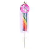 Rainbow Fruity Flavored Jumbo Cock Pop