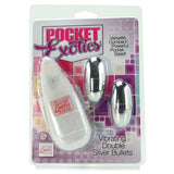 Pocket Exotics Double Silver Bullets Vibe