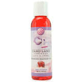 Candiland Warming Massage Gel 4oz (118mL) in Red Licorice