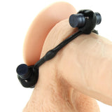 All Nighter Dual Wireless Cock Ring in Black