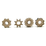 Basic Essentials Enhancer Ring 4 Pack in Smoke in Smoke