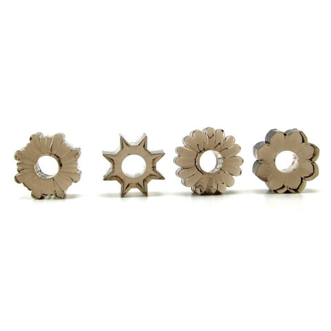 Basic Essentials Enhancer Ring 4 Pack in Smoke in Smoke