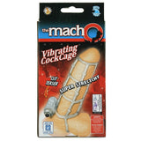 The MachO Vibrating Cock Cage in Clear