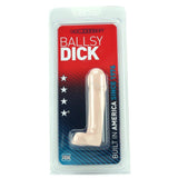 Ballsy Dick 4.5 Inch Starter Dildo in White