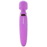 Wireless 15X Silicone Mega Wand in Purple