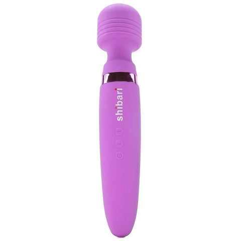 Wireless 15X Silicone Mega Wand in Purple