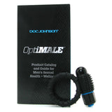 Optimale Vibrating Silicone C-Ring in Black