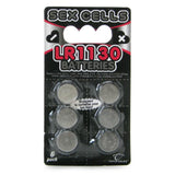 Sex Cells LR1130 Batteries in 6 Pack