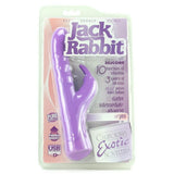 Rechargeable Rotating Jack Rabbit Vibe in Purple