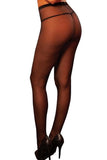 Sheer Black Pantyhose in OS