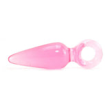 Jolie Pleasures Mini Jelly Butt Plug in Pink