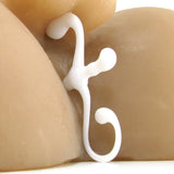 5" Male P-Spot Massager in White