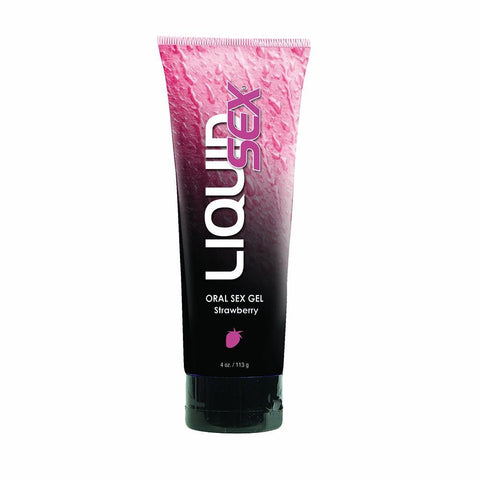 Liquid Sex Strawberry Sex Gel in 4oz/118oz