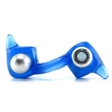 Spice It Up! Double Action Couples Cock Ring in Blue