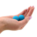 SB1 Silicone Kegel Balls in Neon Blue