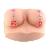 Nipple and Clitoral Body Jewelry in Ruby