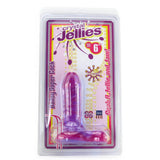 Crystal Jellies 6 Inch Ballsy Super Cock in Purple