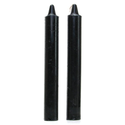 Fashionistas Pleasure/Pain Drip Candles 2 Pack in Black