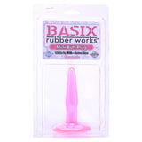 Basix Mini Butt Plug in Pink