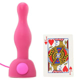 Platinum The Delight Vibrating Plug in Pink