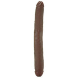 16" Thick Double Dildo in Brown