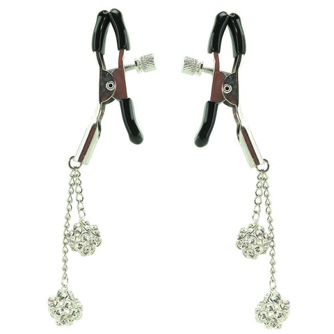 Ornament Nipple Clamps with Jewel Accents
