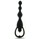 Vibrating Pleasure Beads in Black