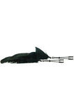 Black Feathered Tweezer Clamps