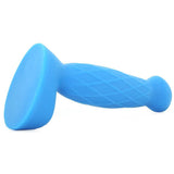 Platinum Silicone The Tru Feel Dildo in Blue