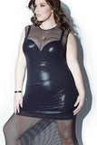 Fishnet Full Lenth Gown in OSXL