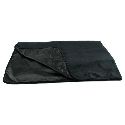 Fluffy Fascinator Throe in Black