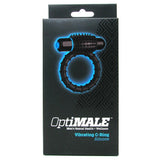 Optimale Vibrating Silicone C-Ring in Black