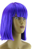 Neon Cleo Wig in Purple