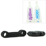 Magic Touch Couples Cock Ring in Black