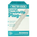 Vac-U-Lock Frosted Double Up Plug