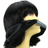 Sex & Mischief Silky Bit Gag in Black