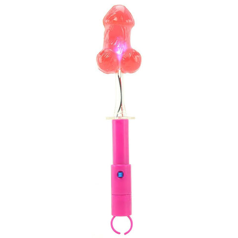 Liquored Up Pink Velvet Light Up Penis Pop