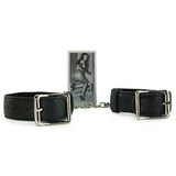 Bettie Page Wild 'n' Willing Wrist Cuffs in Black