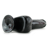 Basix 10 Inch Suction Base Dildo in Black