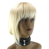 Bondage Basics Leather Collar in Black