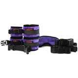 Black Label Plush Seduction Cuff Kit in Fluffy Purple