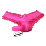 Love Rider Self Pleasurizer Panties in Pink