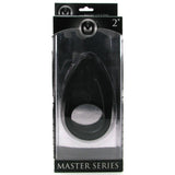 Master Series Taint Teaser Silicone Cock Ring in 2"