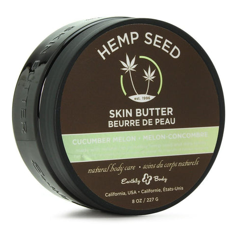 Hemp Seed Skin Butter 8oz/227g in Cucumber Melon