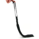 Rubber Whip Medium 14 Inch in Black