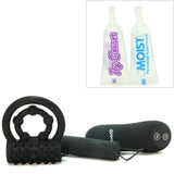 Remote Performance Pro 20 Function Cock Ring in Black
