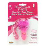 Blow Me Pink Pecker Whistler Necklace