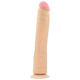 The Realistic 12 Inch UR3 Vac-U-Lock Cock in White